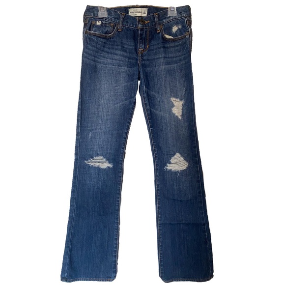 Abercrombie Kids: Girls “Haley” Blue Jeans - Size 12 - Picture 1 of 11